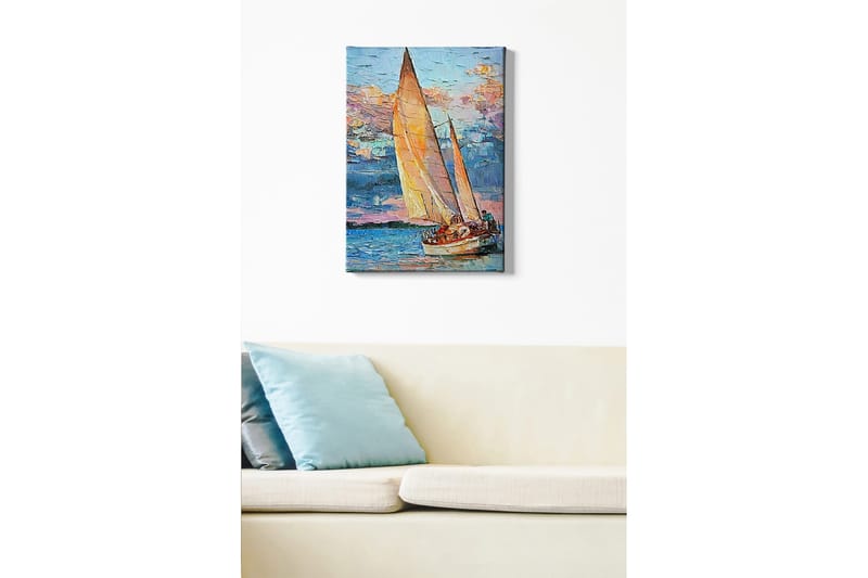 Dekorativ Canvastavla 50x70 cm - Flerfärgad - Inredning - Tavlor & konst - Canvastavlor