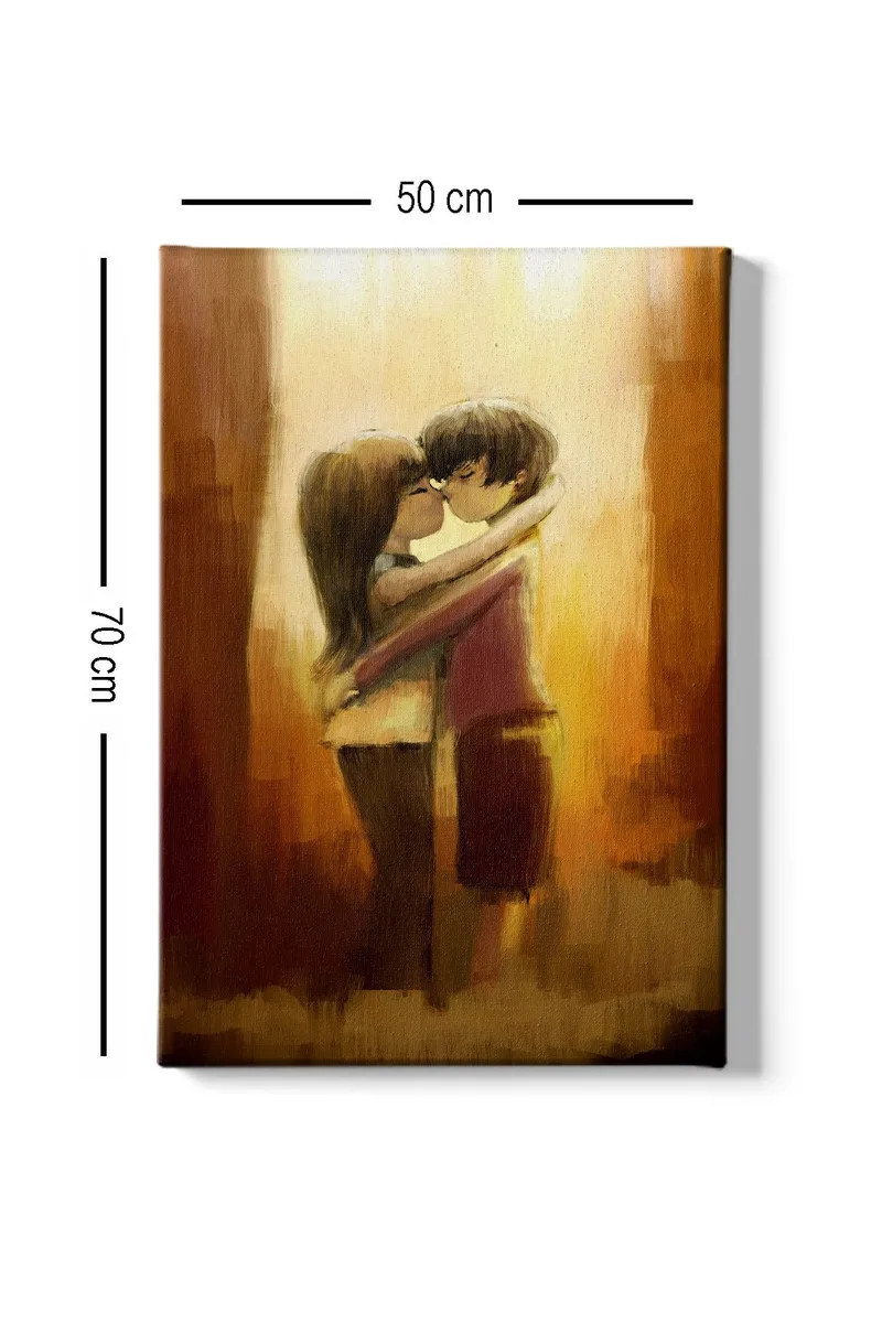 Dekorativ Canvastavla 50x70 cm - Flerfärgad - Inredning - Tavlor & konst - Canvastavlor