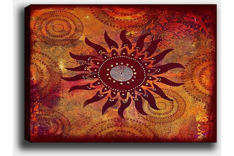 Dekorativ Canvastavla 50x70 cm - Flerfärgad - Inredning - Tavlor & konst - Canvastavlor