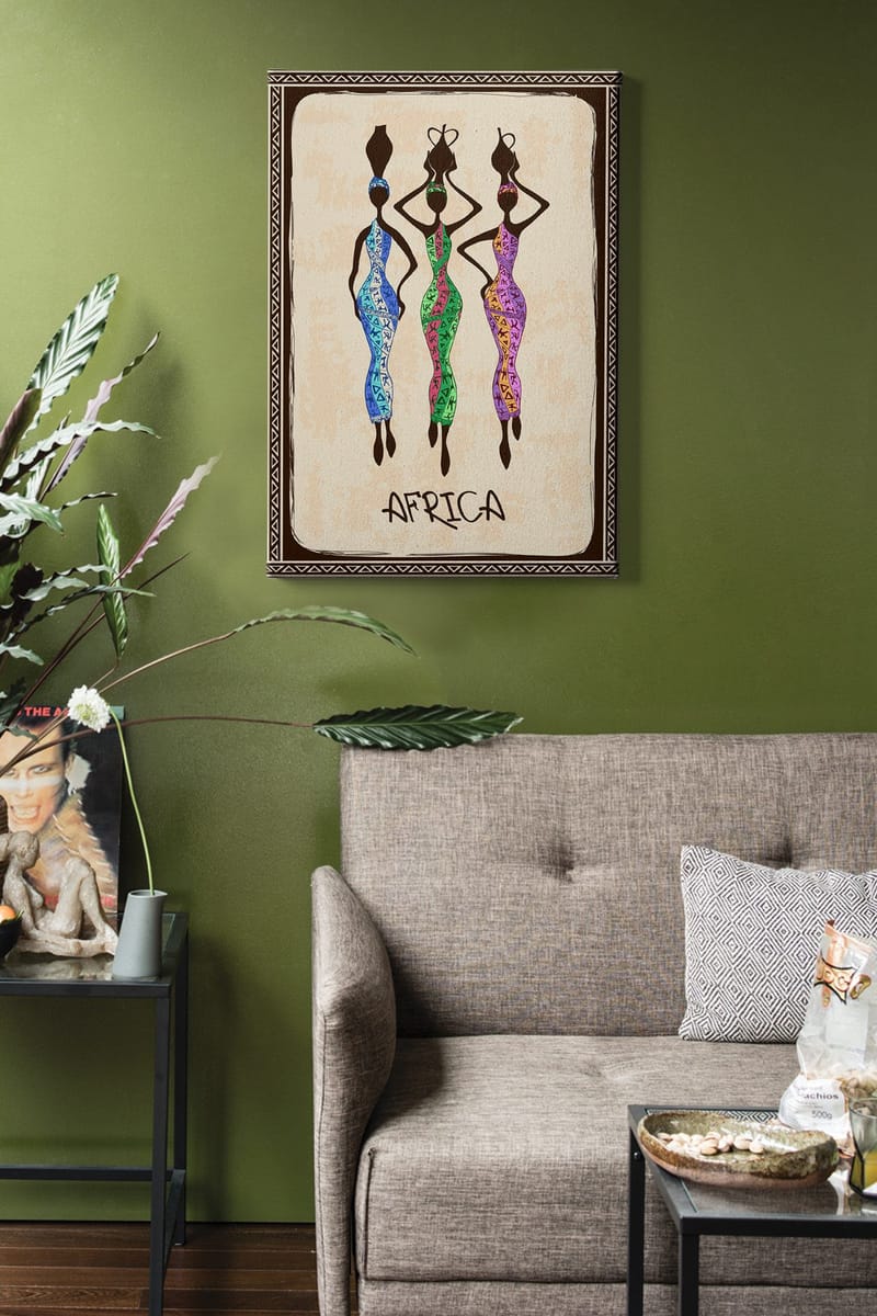 Dekorativ Canvastavla 50x70 cm - Flerfärgad - Inredning - Tavlor & konst - Canvastavlor