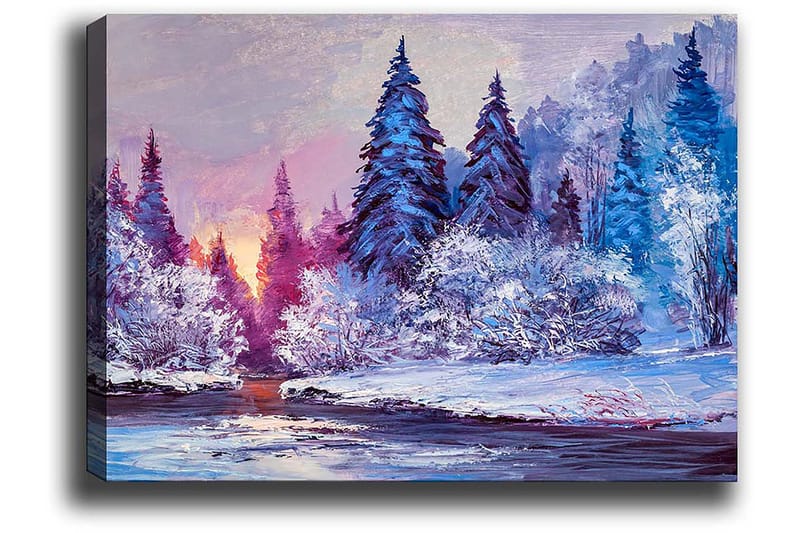 Dekorativ Canvastavla 50x70 cm - Flerfärgad - Inredning - Tavlor & konst - Canvastavlor