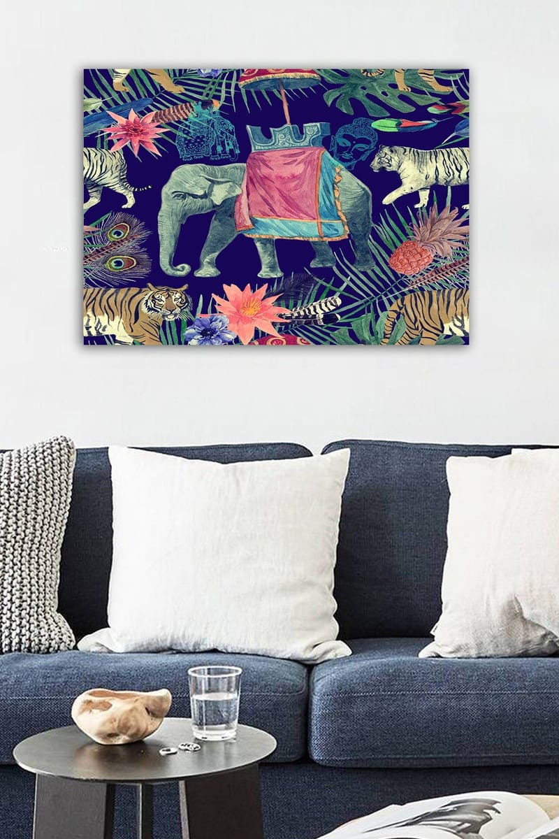 Dekorativ Canvastavla 50x70 cm - Flerfärgad - Inredning - Tavlor & konst - Canvastavlor