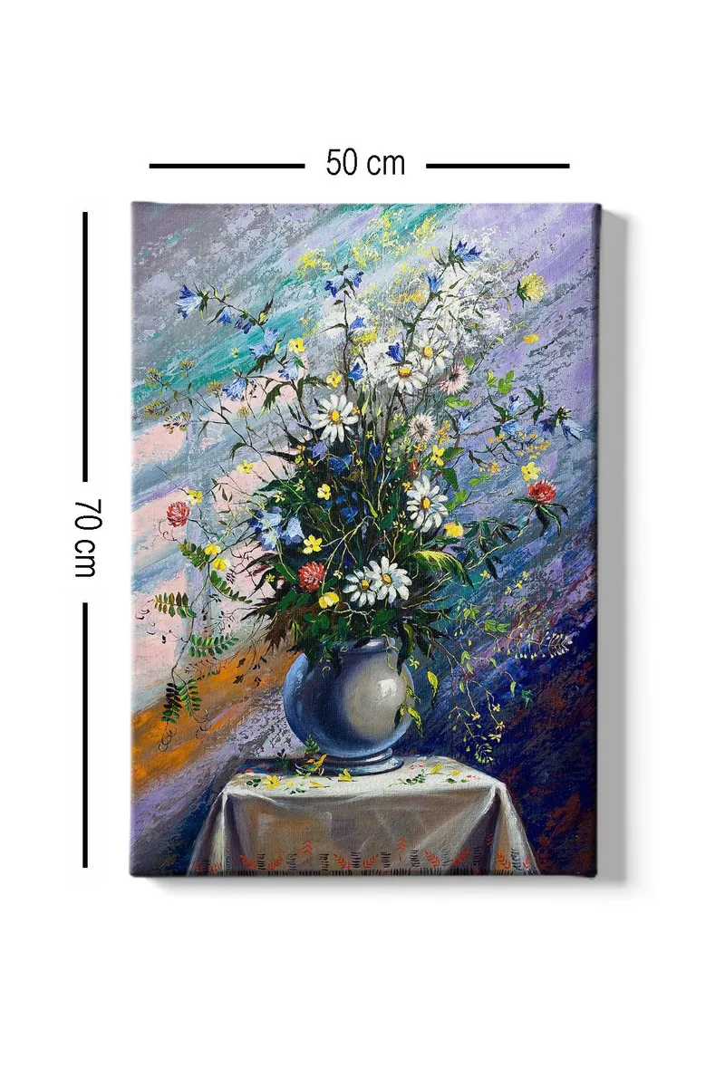 Dekorativ Canvastavla 50x70 cm - Flerfärgad - Inredning - Tavlor & konst - Canvastavlor