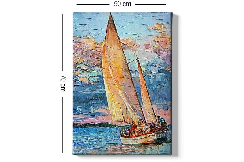 Dekorativ Canvastavla 50x70 cm - Flerfärgad - Inredning - Tavlor & konst - Canvastavlor