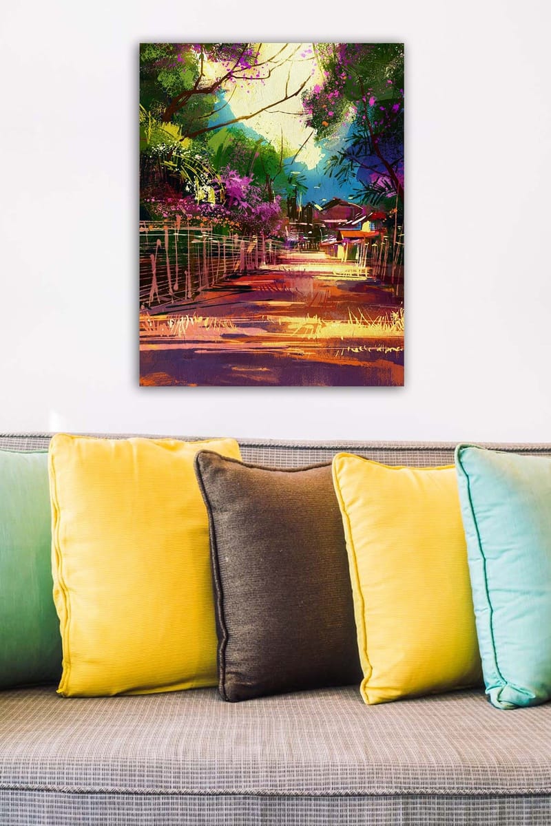 Dekorativ Canvastavla 50x70 cm - Flerfärgad - Inredning - Tavlor & konst - Canvastavlor