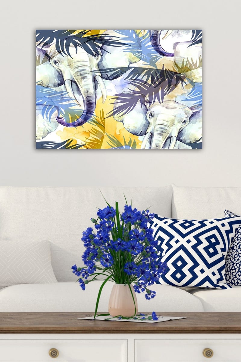 Dekorativ Canvastavla 50x70 cm - Flerfärgad - Inredning - Tavlor & konst - Canvastavlor