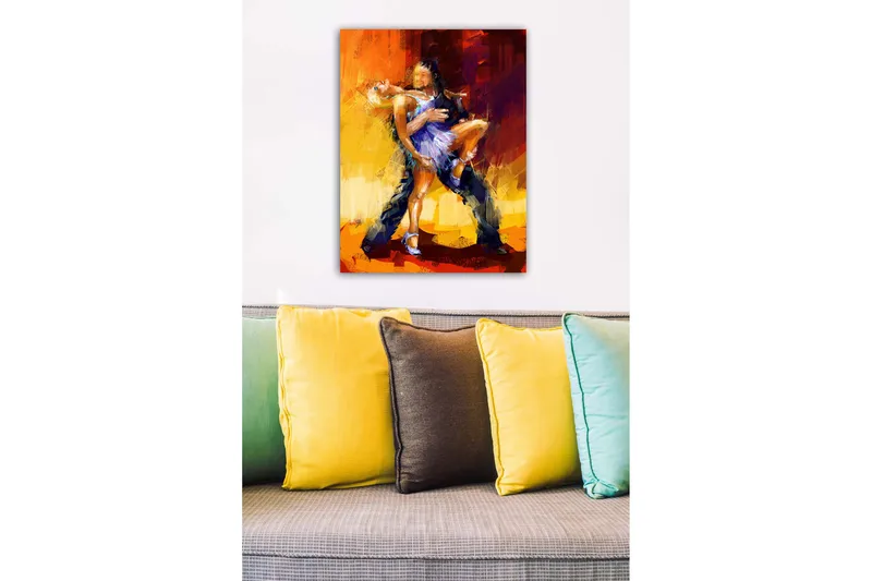 Dekorativ Canvastavla 50x70 cm - Flerfärgad - Inredning - Tavlor & konst - Canvastavlor