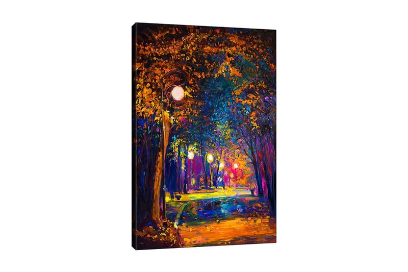 Dekorativ Canvastavla 50x70 cm, Flerf ärgad