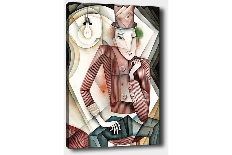 Dekorativ Canvastavla 50x70 cm - Flerfärgad - Inredning - Tavlor & konst - Canvastavlor