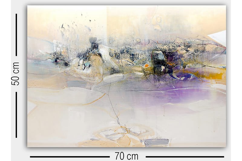 Dekorativ Canvastavla 50x70 cm - Flerfärgad - Inredning - Tavlor & konst - Canvastavlor