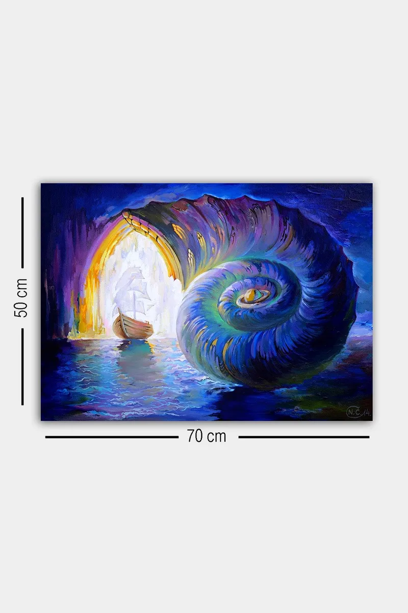 Dekorativ Canvastavla 50x70 cm - Flerfärgad - Inredning - Tavlor & konst - Canvastavlor