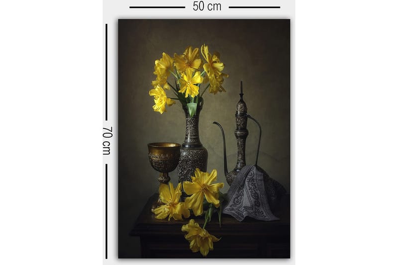 Dekorativ Canvastavla 50x70 cm - Flerfärgad - Inredning - Tavlor & konst - Canvastavlor