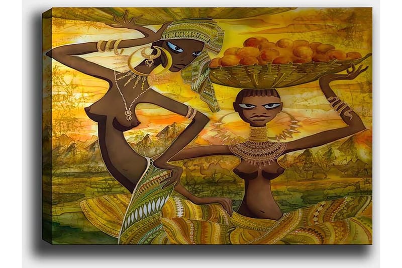 Dekorativ Canvastavla 50x70 cm - Flerfärgad - Inredning - Tavlor & konst - Canvastavlor