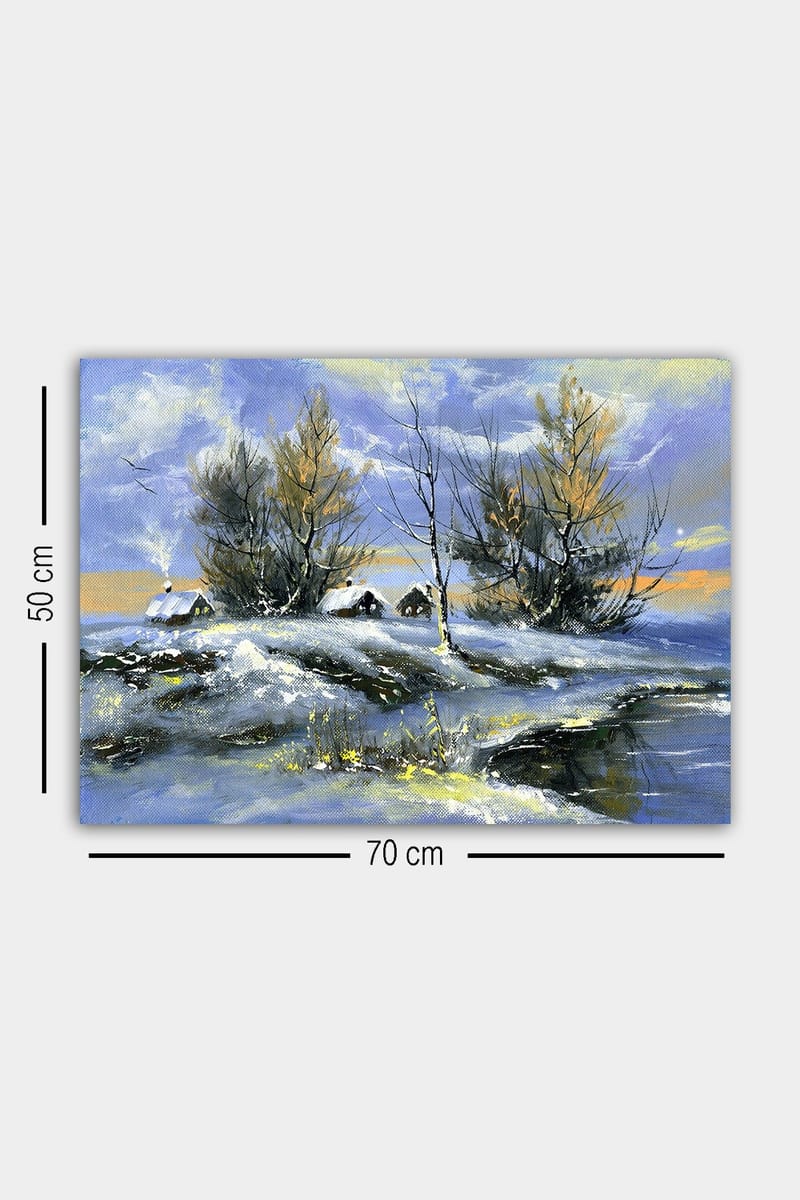 Dekorativ Canvastavla 50x70 cm - Flerfärgad - Inredning - Tavlor & konst - Canvastavlor