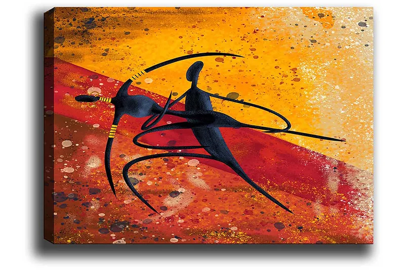 Dekorativ Canvastavla 50x70 cm - Flerfärgad - Inredning - Tavlor & konst - Canvastavlor