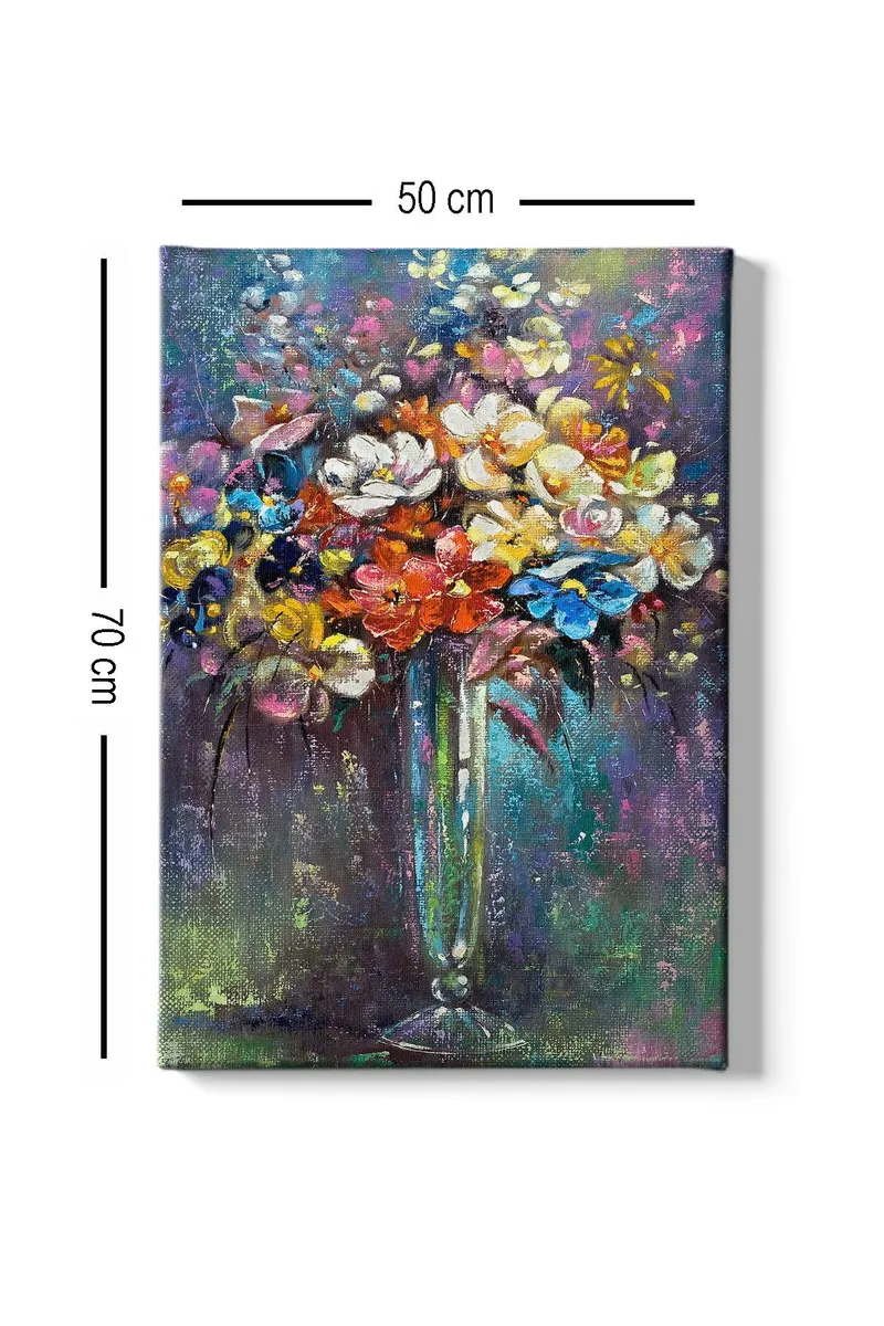 Dekorativ Canvastavla 50x70 cm - Flerfärgad - Inredning - Tavlor & konst - Canvastavlor
