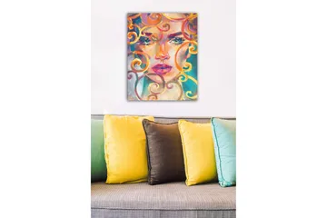 Dekorativ Canvastavla 50x70 cm - Flerfärgad - Inredning - Tavlor & konst - Canvastavlor