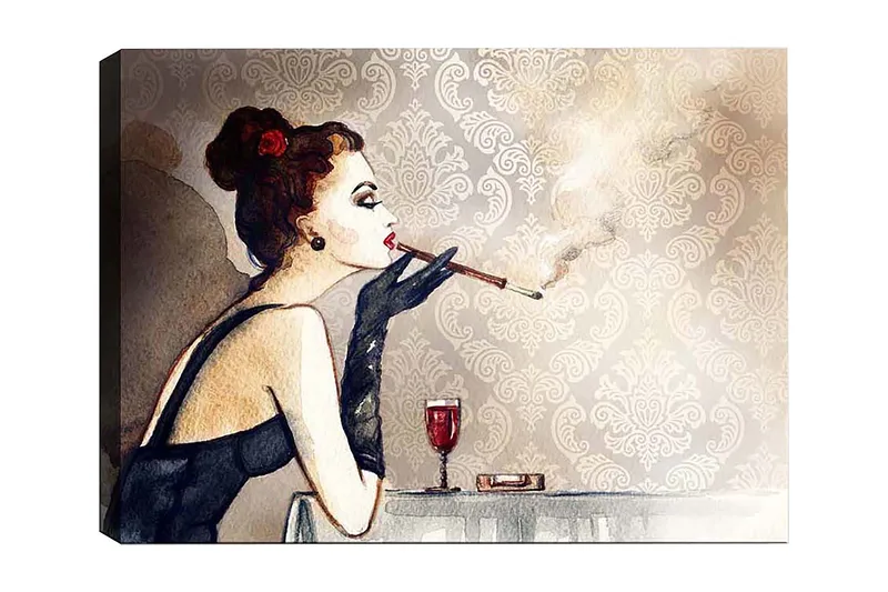 Dekorativ Canvastavla 50x70 cm, Flerfärgad