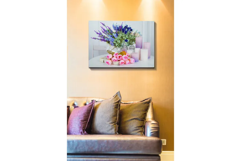 Dekorativ Canvastavla 50x70 cm - Flerfärgad - Inredning - Tavlor & konst - Canvastavlor