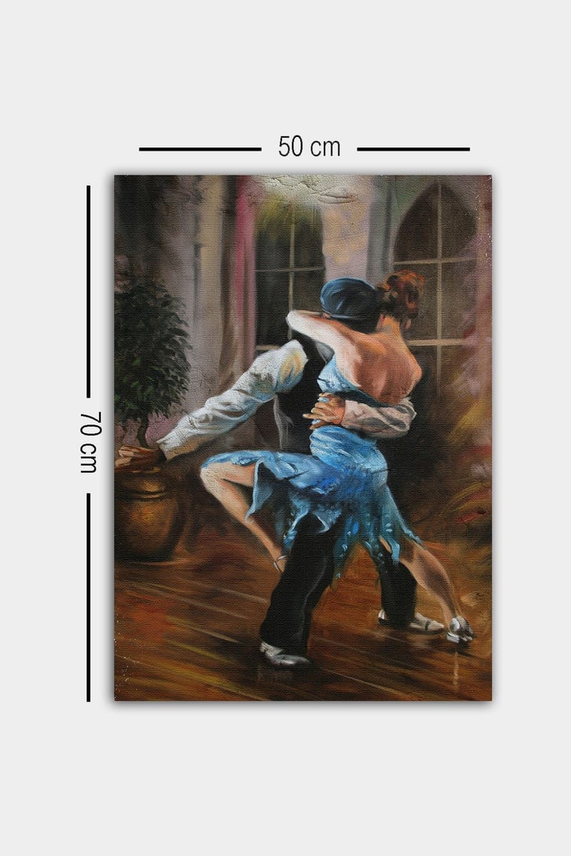 Dekorativ Canvastavla 50x70 cm - Flerfärgad - Inredning - Tavlor & konst - Canvastavlor