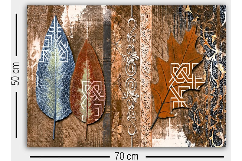 Dekorativ Canvastavla 50x70 cm - Flerfärgad - Inredning - Tavlor & konst - Canvastavlor