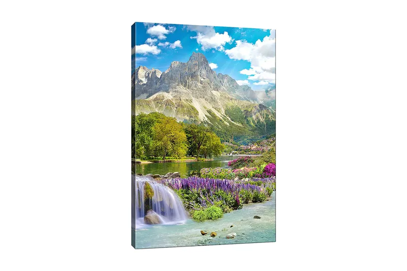 Dekorativ Canvastavla 50x70 cm - Flerfärgad - Inredning - Tavlor & konst - Canvastavlor