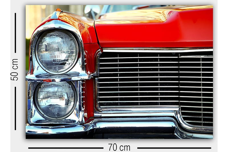 Dekorativ Canvastavla 50x70 cm - Flerfärgad - Inredning - Tavlor & konst - Canvastavlor