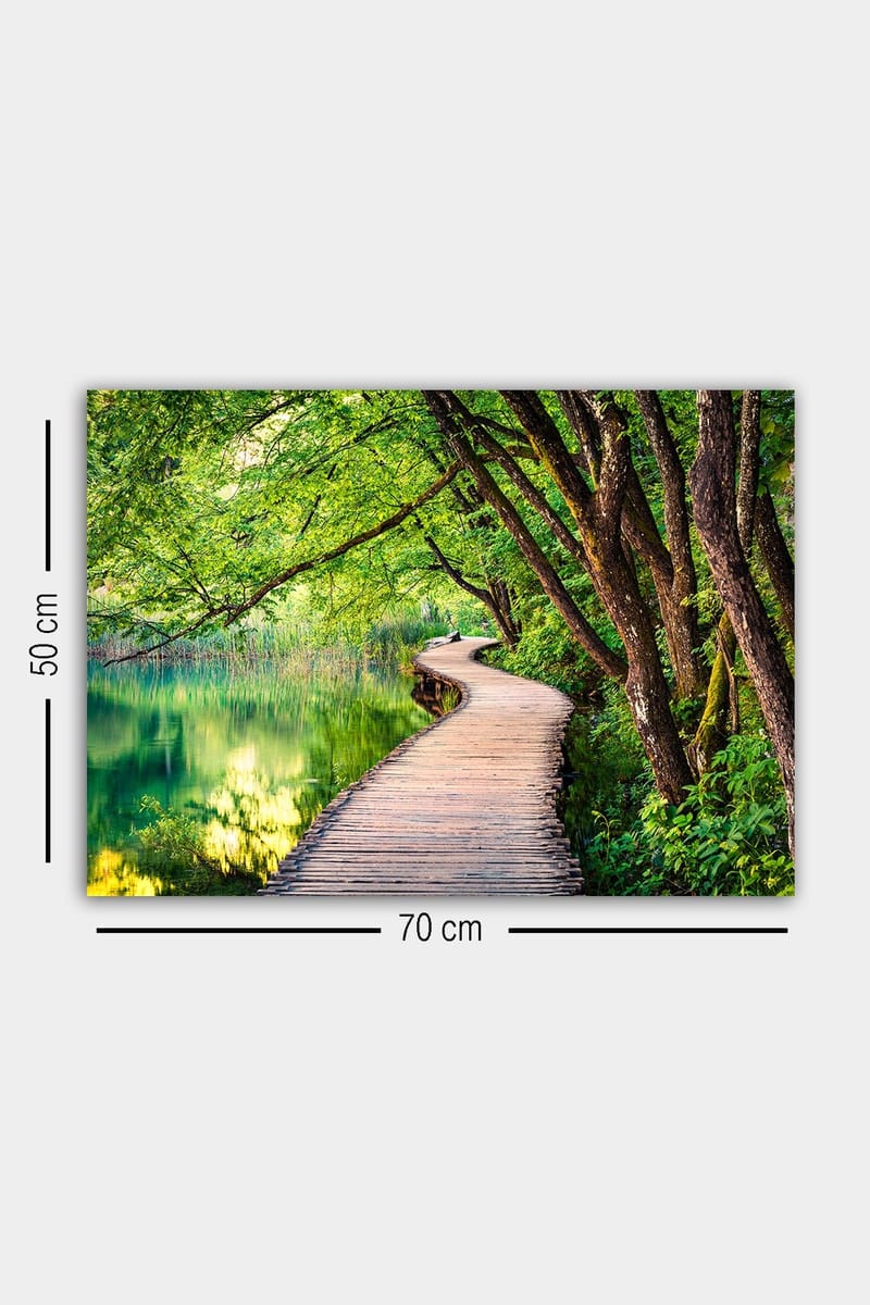 Dekorativ Canvastavla 50x70 cm - Flerfärgad - Inredning - Tavlor & konst - Canvastavlor