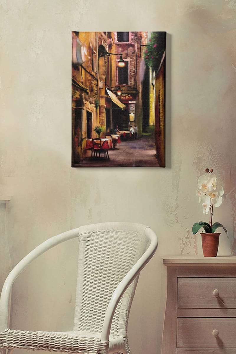 Dekorativ Canvastavla 50x70 cm - Flerfärgad - Inredning - Tavlor & konst - Canvastavlor