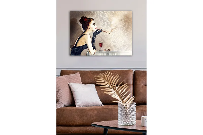 Dekorativ Canvastavla 50x70 cm - Flerfärgad - Inredning - Tavlor & konst - Canvastavlor