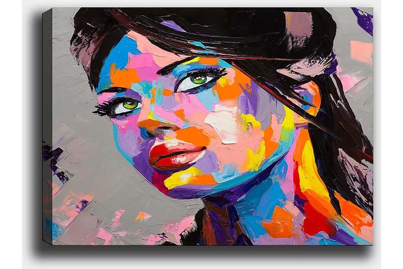 Dekorativ Canvastavla 50x70 cm - Flerfärgad - Inredning - Tavlor & konst - Canvastavlor