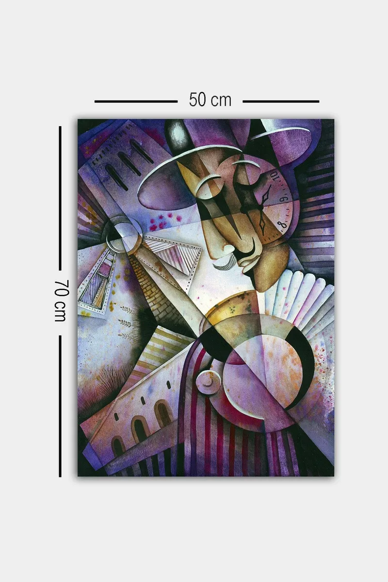 Dekorativ Canvastavla 50x70 cm - Flerfärgad - Inredning - Tavlor & konst - Canvastavlor