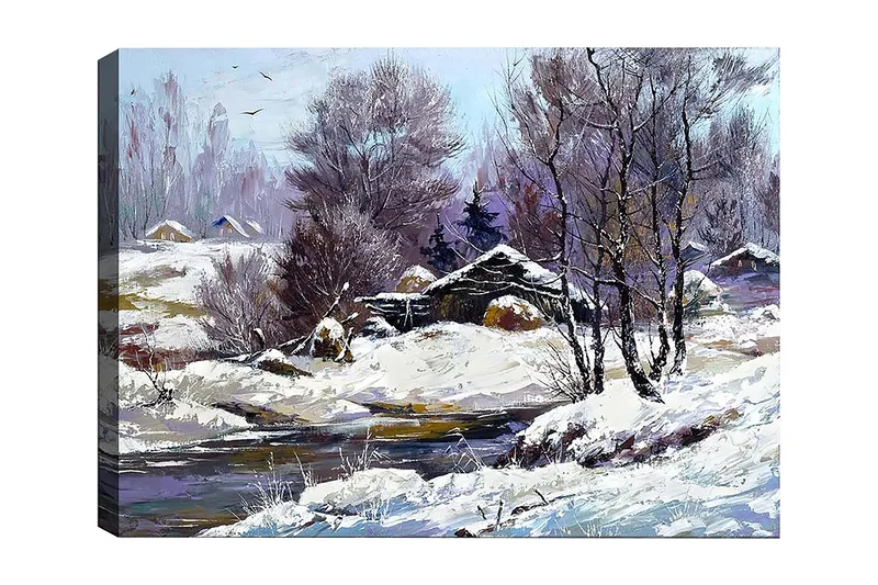 Dekorativ Canvastavla 50x70 cm, Flerfärgad