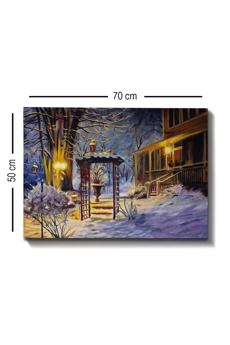 Dekorativ Canvastavla 50x70 cm - Flerfärgad - Inredning - Tavlor & konst - Canvastavlor