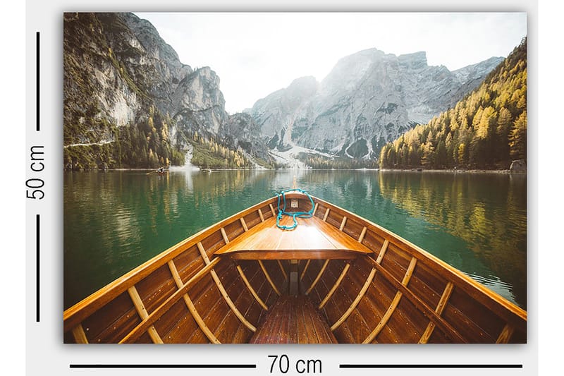 Dekorativ Canvastavla 50x70 cm - Flerfärgad - Inredning - Tavlor & konst - Canvastavlor