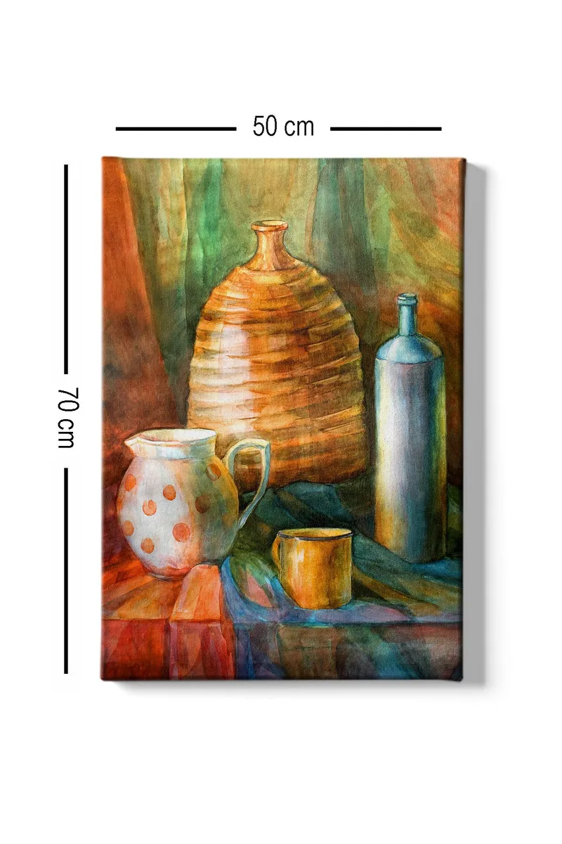 Dekorativ Canvastavla 50x70 cm - Flerfärgad - Inredning - Tavlor & konst - Canvastavlor