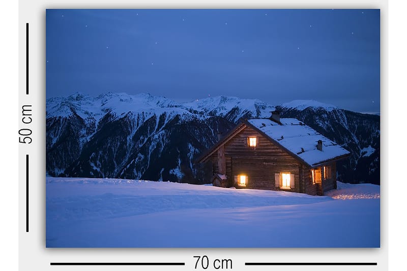 Dekorativ Canvastavla 50x70 cm - Flerfärgad - Inredning - Tavlor & konst - Canvastavlor