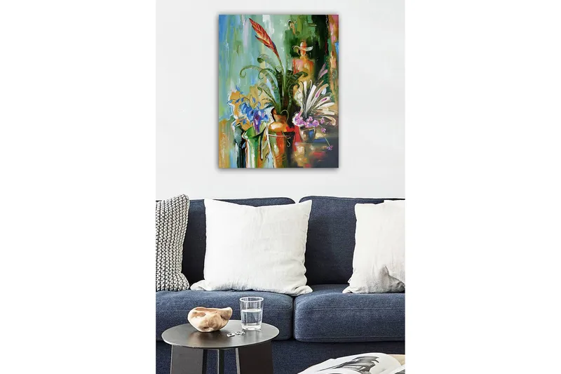 Dekorativ Canvastavla 50x70 cm, Flerfärgad