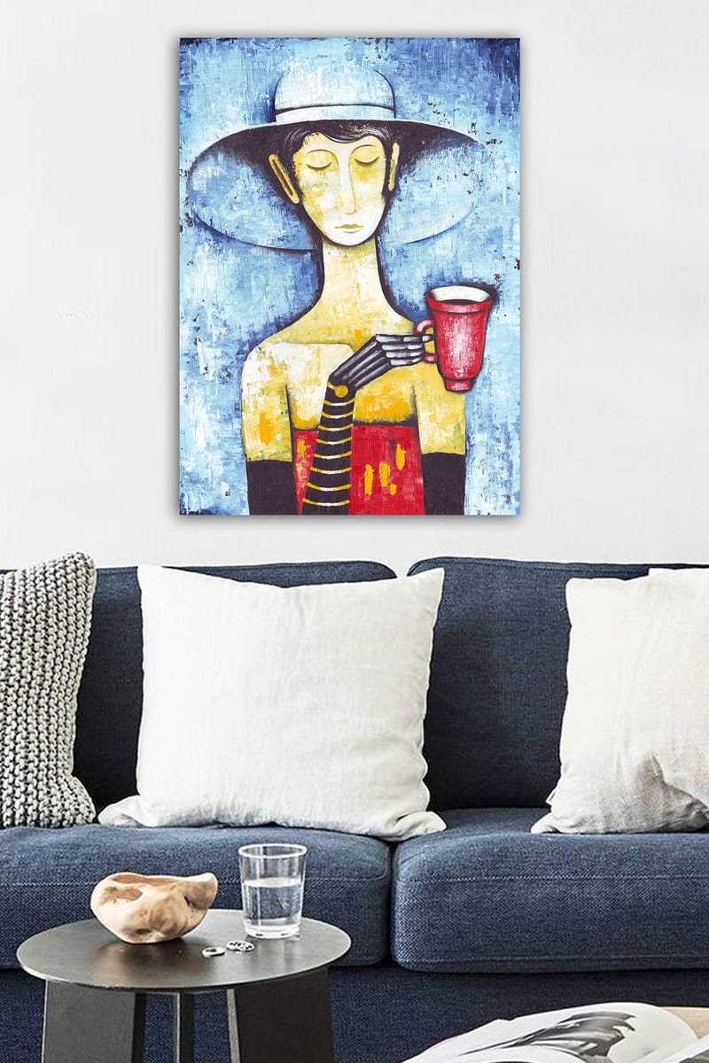 Dekorativ Canvastavla 50x70 cm - Flerfärgad - Inredning - Tavlor & konst - Canvastavlor