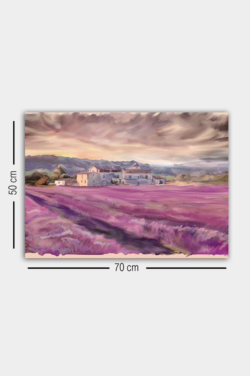 Dekorativ Canvastavla 50x70 cm - Flerfärgad - Inredning - Tavlor & konst - Canvastavlor