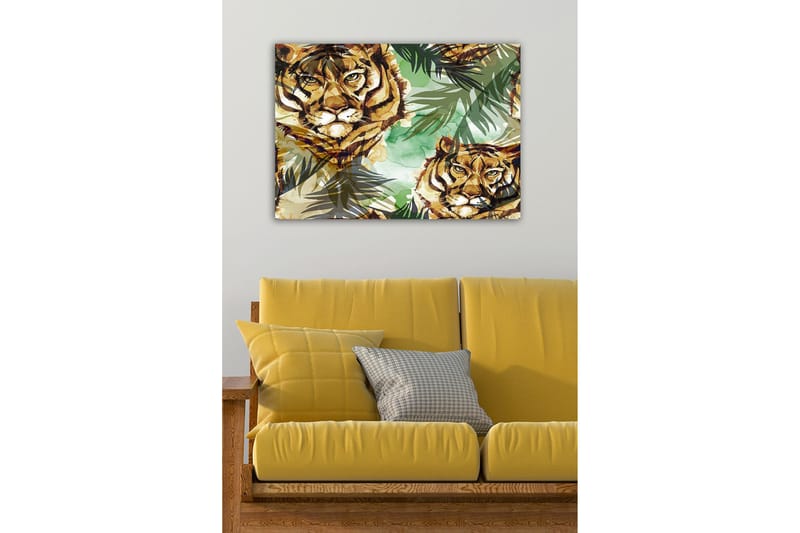 Dekorativ Canvastavla 50x70 cm - Flerfärgad - Inredning - Tavlor & konst - Canvastavlor