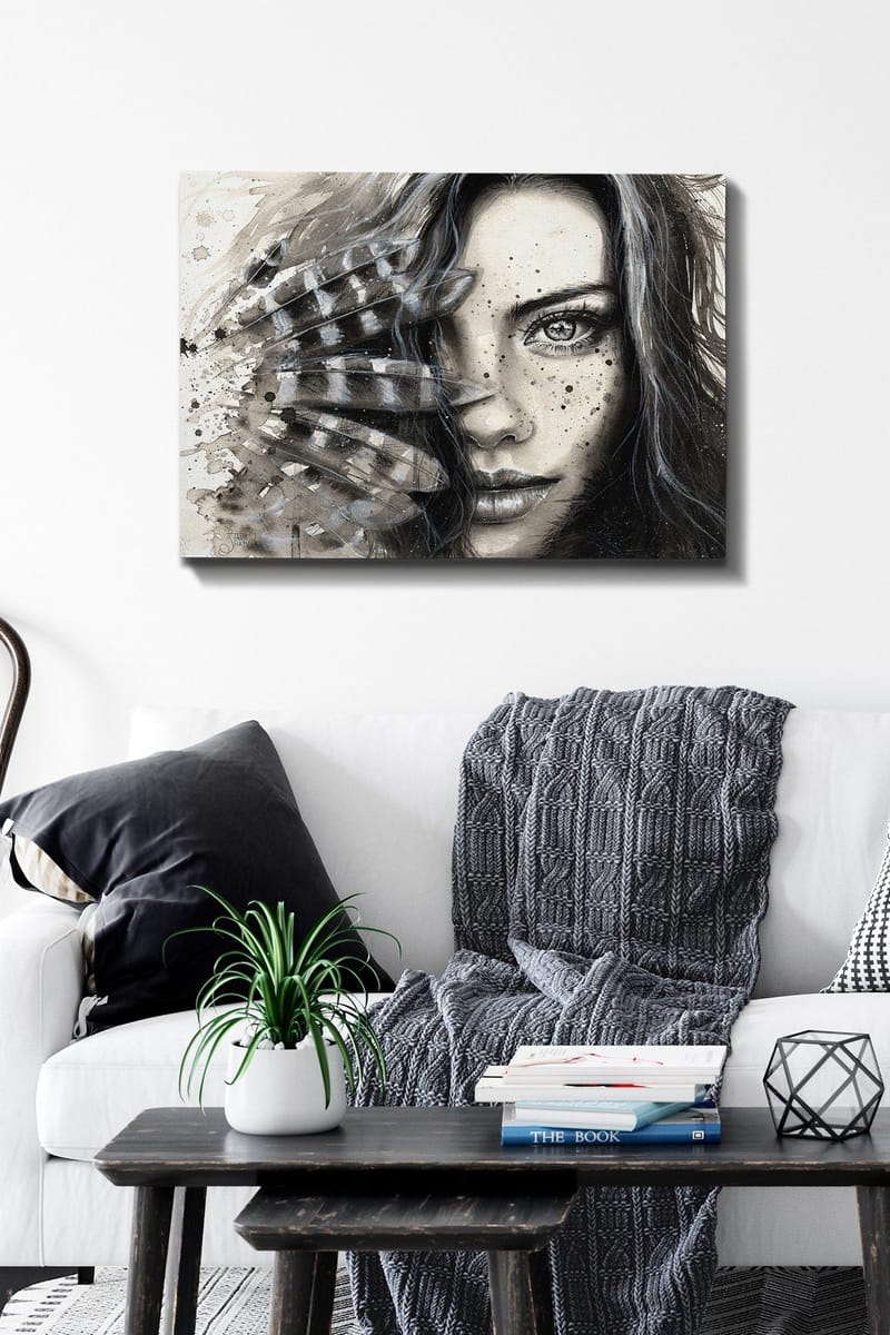 Dekorativ Canvastavla 50x70 cm - Flerfärgad - Inredning - Tavlor & konst - Canvastavlor