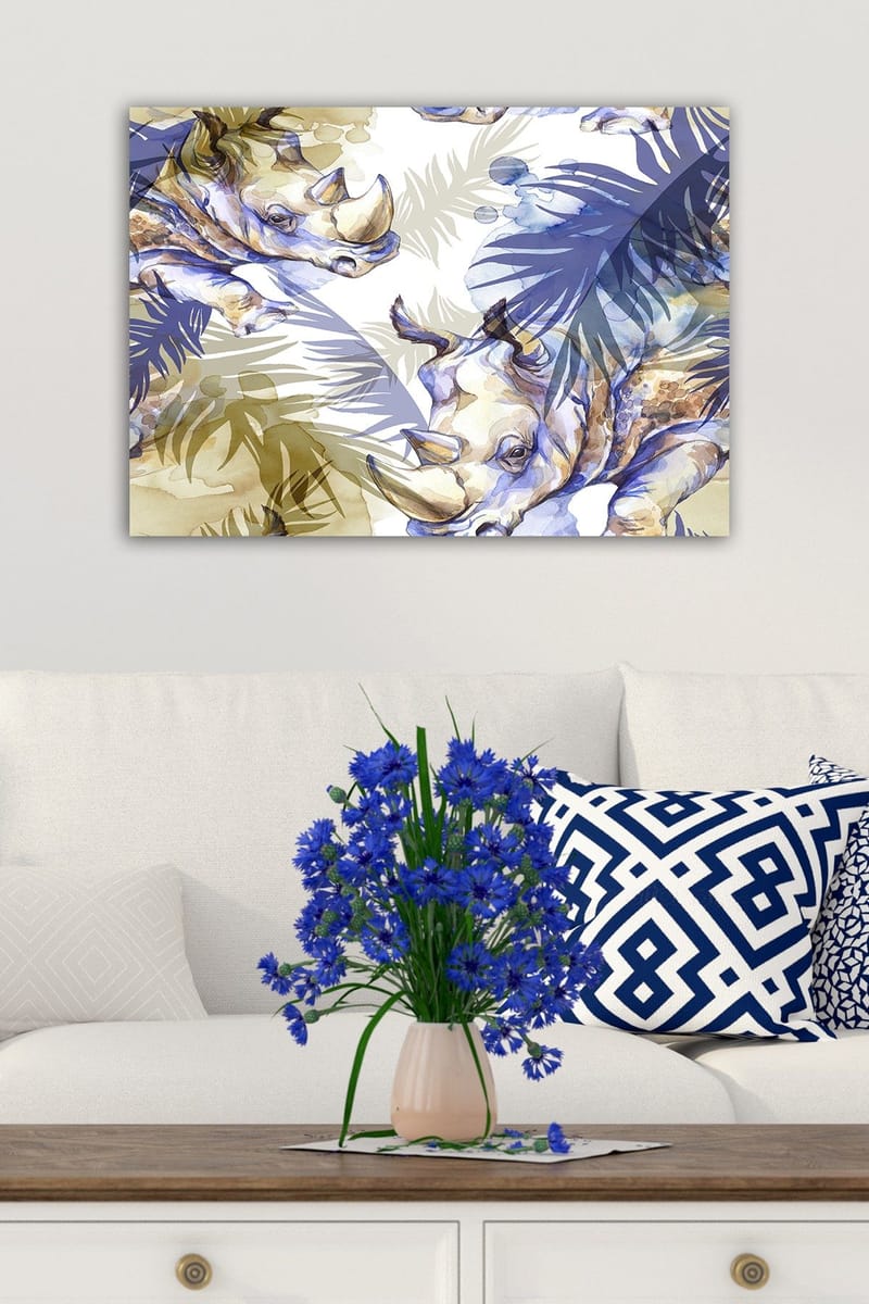 Dekorativ Canvastavla 50x70 cm - Flerfärgad - Inredning - Tavlor & konst - Canvastavlor