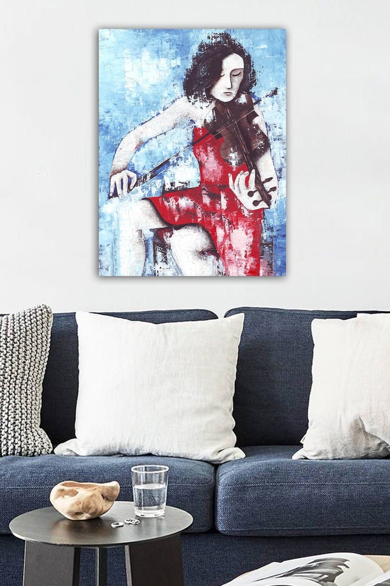 Dekorativ Canvastavla 50x70 cm - Flerfärgad - Inredning - Tavlor & konst - Canvastavlor