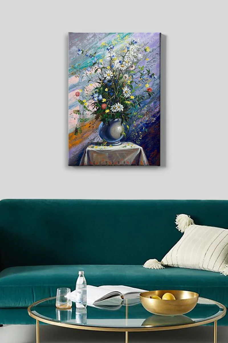 Dekorativ Canvastavla 50x70 cm - Flerfärgad - Inredning - Tavlor & konst - Canvastavlor