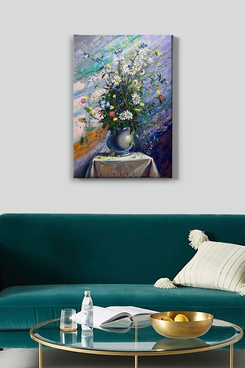 Dekorativ Canvastavla 50x70 cm - Flerfärgad - Inredning - Tavlor & konst - Canvastavlor