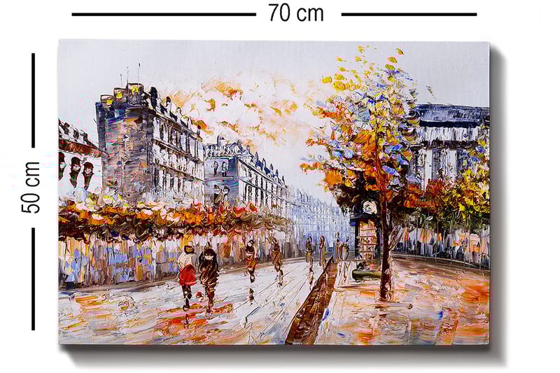 Dekorativ Canvastavla 50x70 cm - Flerfärgad - Inredning - Tavlor & konst - Canvastavlor