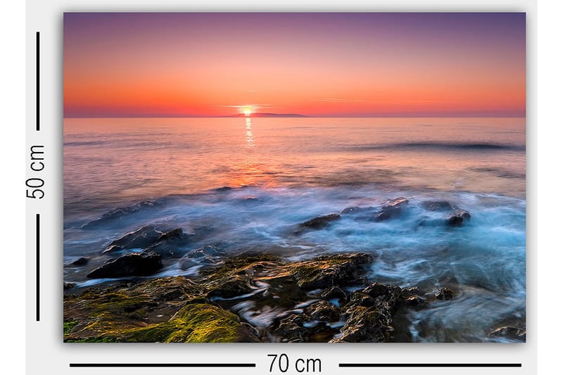 Dekorativ Canvastavla 50x70 cm - Flerfärgad - Inredning - Tavlor & konst - Canvastavlor