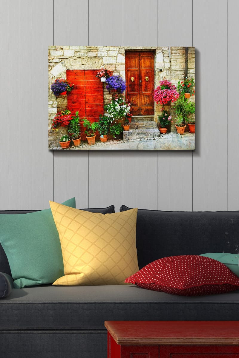 Dekorativ Canvastavla 50x70 cm - Flerfärgad - Inredning - Tavlor & konst - Canvastavlor