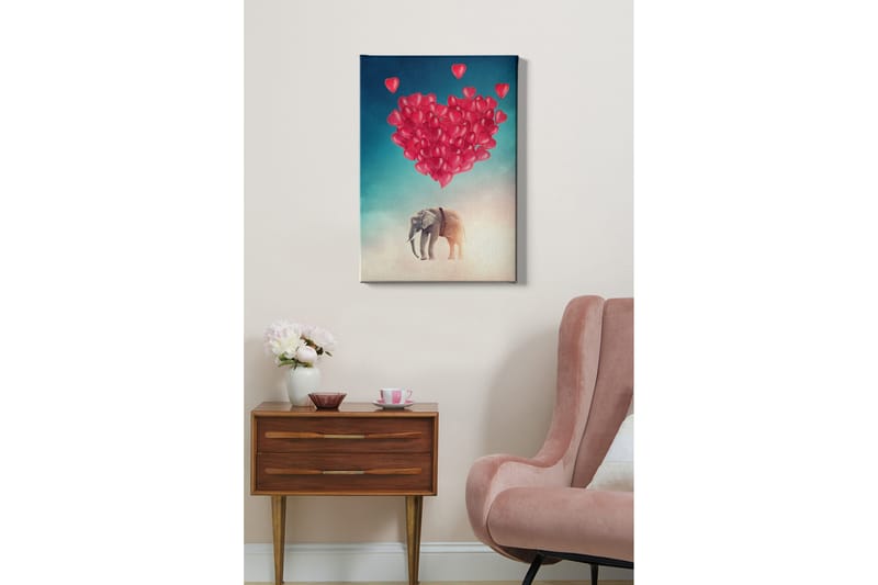 Dekorativ Canvastavla 50x70 cm, Flerfärgad